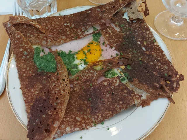 Crêpe in der Crêperie le Carrousel in Bern