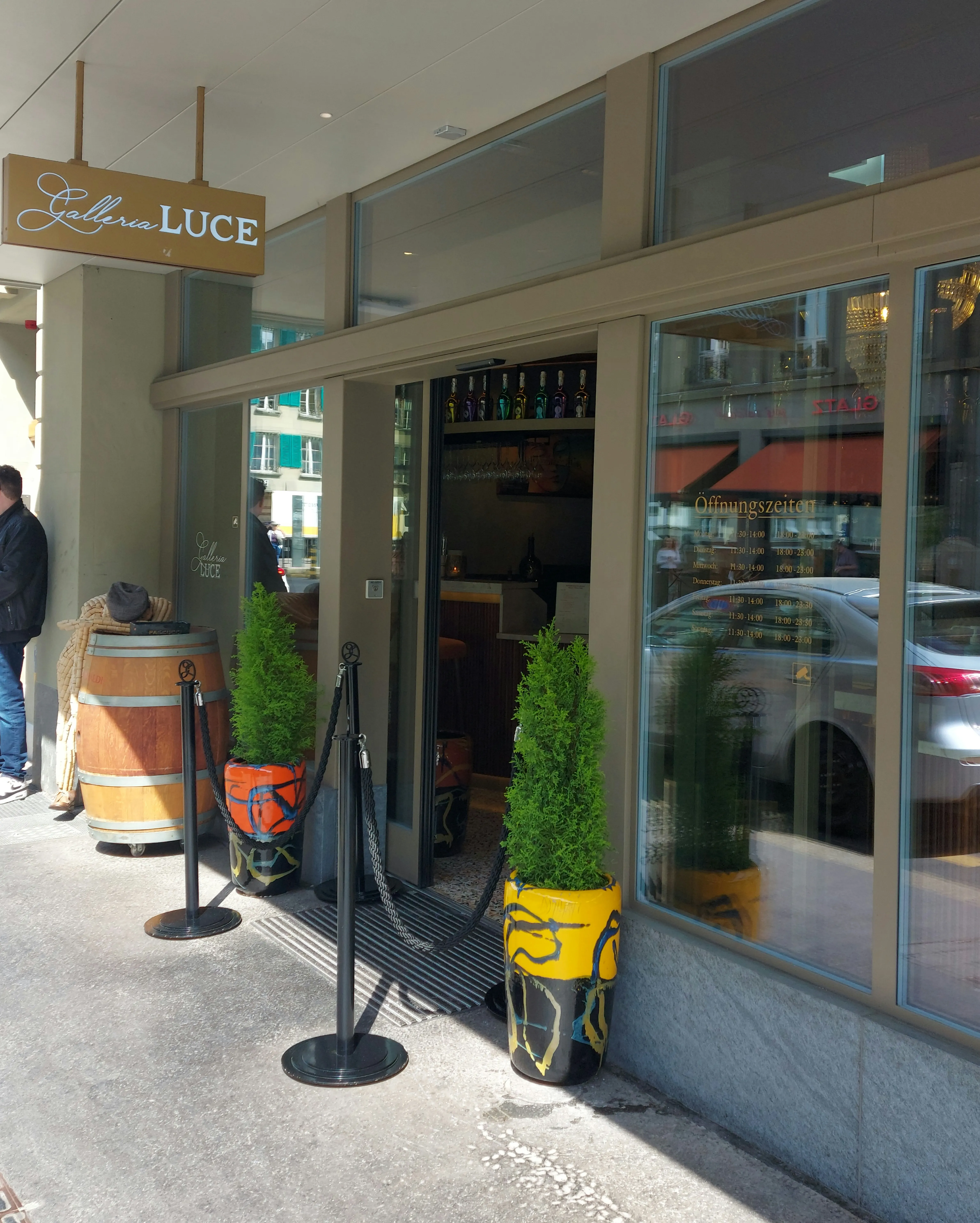 Galleria Luce Bern – Stylish Italian at Waisenhausplatz