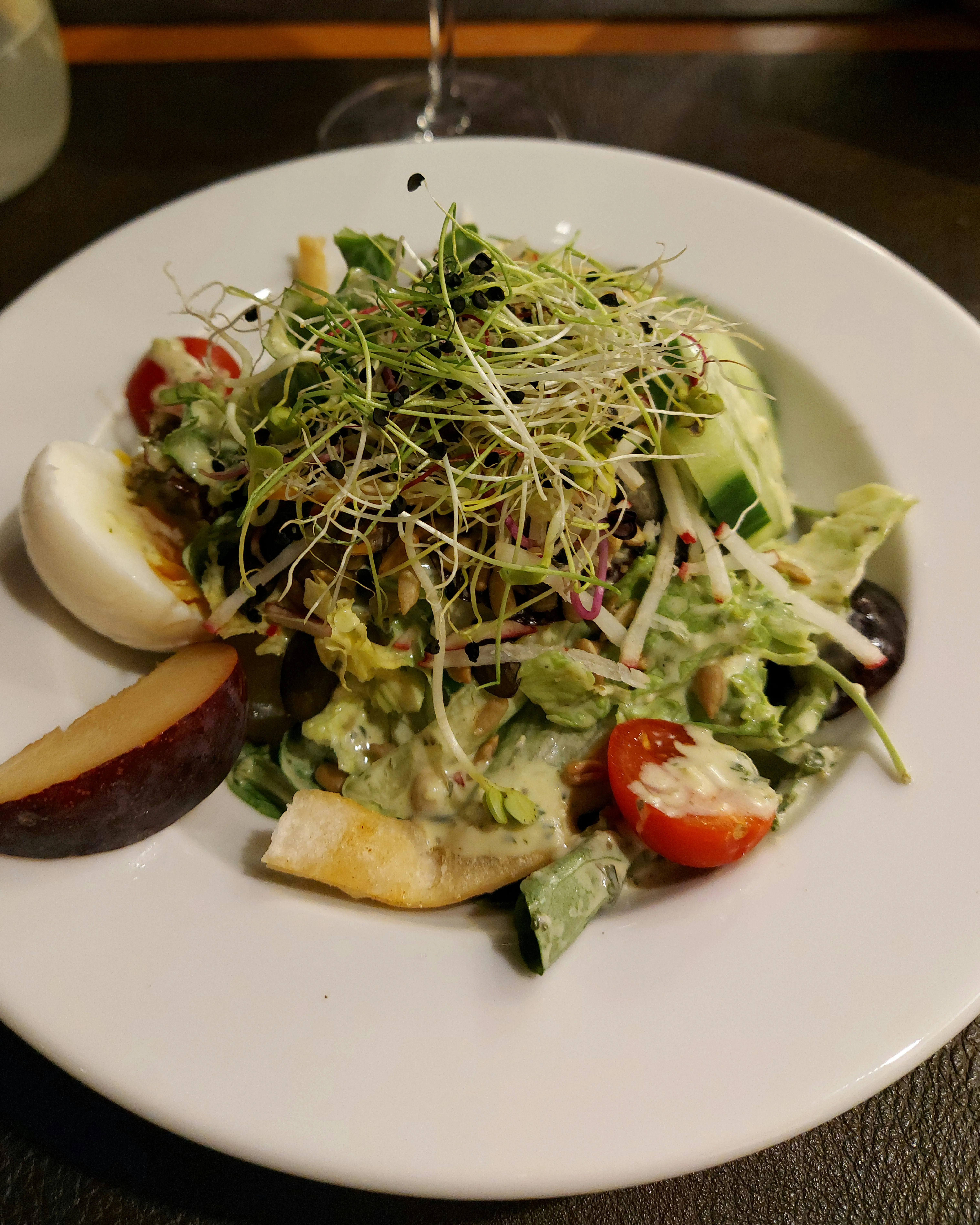 Kleiner Salat im Goldenen Schlüssel