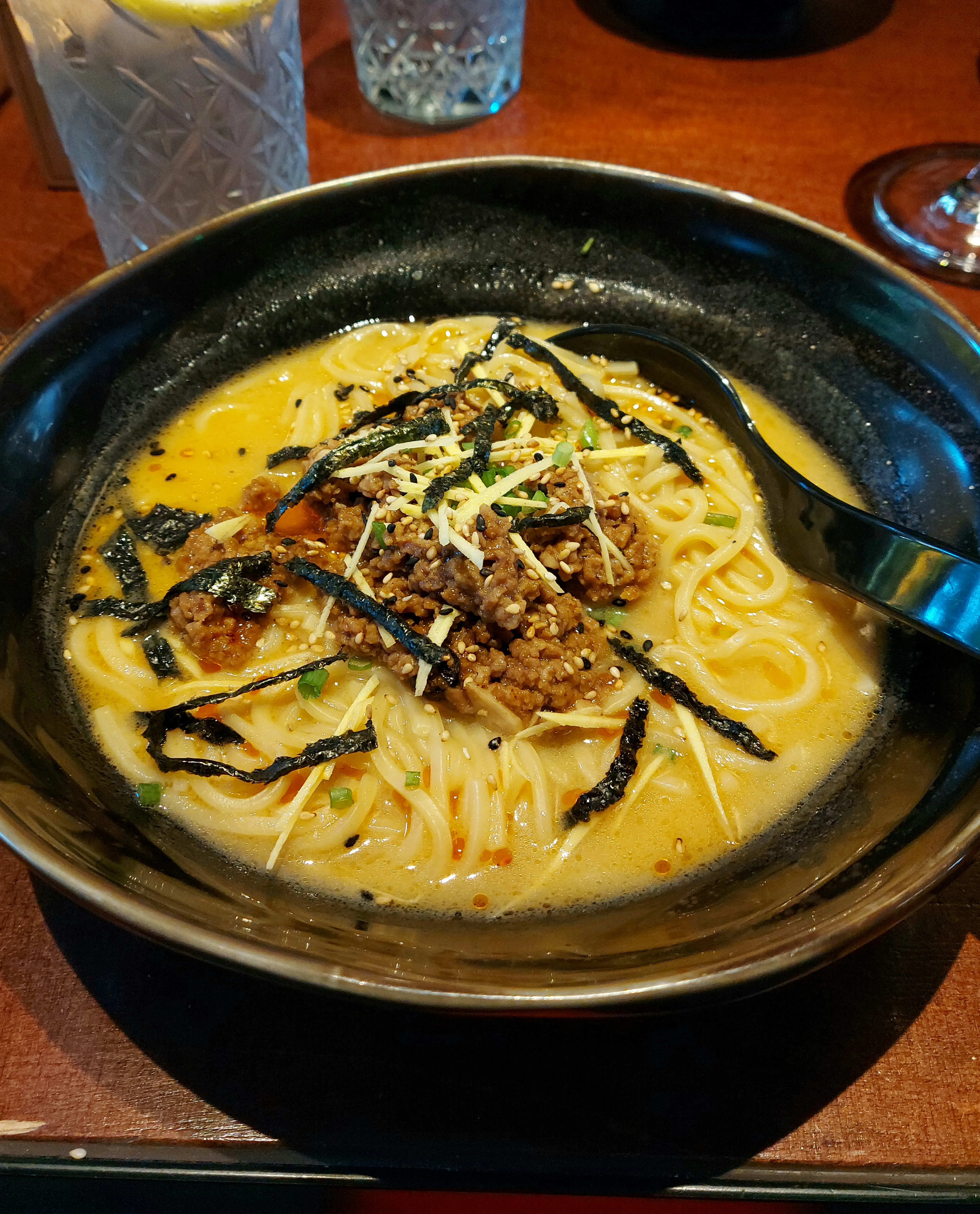 Tantanmen (»Nippon Bridge«) at Nooch Asian Kitchen Bern Viktoriaplatz