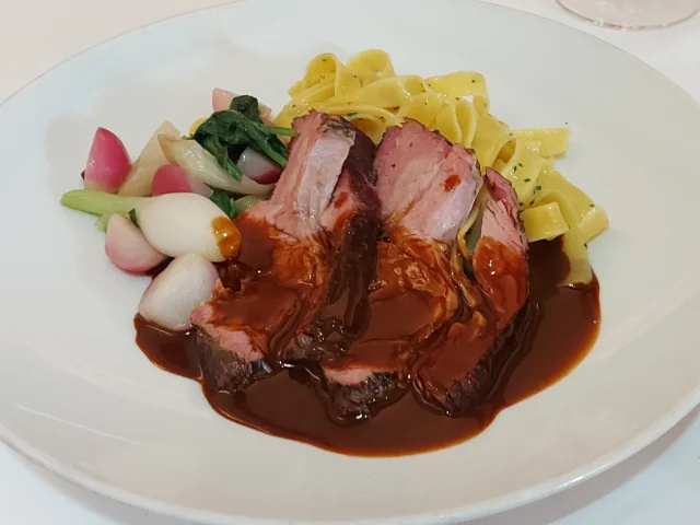 Barbecue Kalbshalsbraten in der Haberbüni Bern