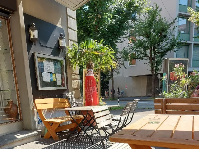 Terrasse des Nelson Pub Bern