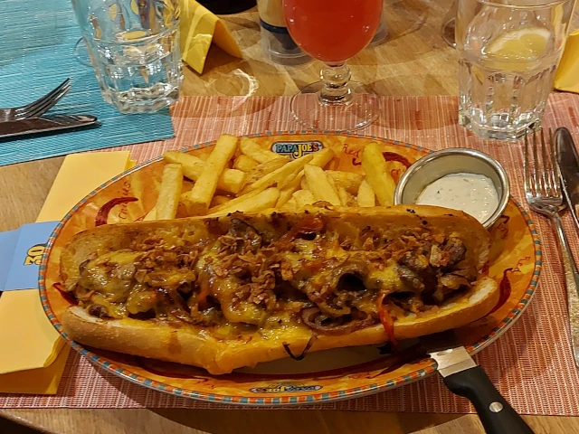 Philly Cheese Steak bei Papa Joe's Bern